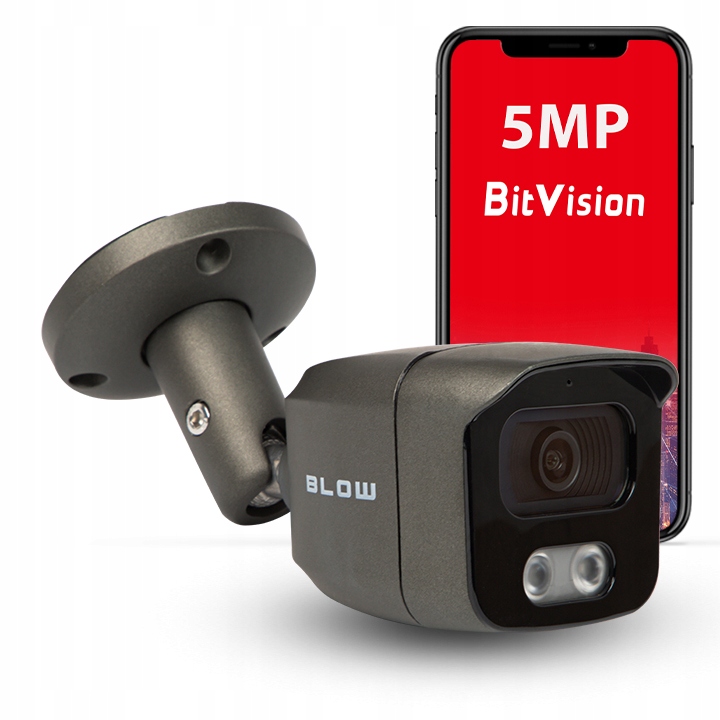 Kamera IP BLOW 5MP Metal IP67 PoE Starvis ONVIF