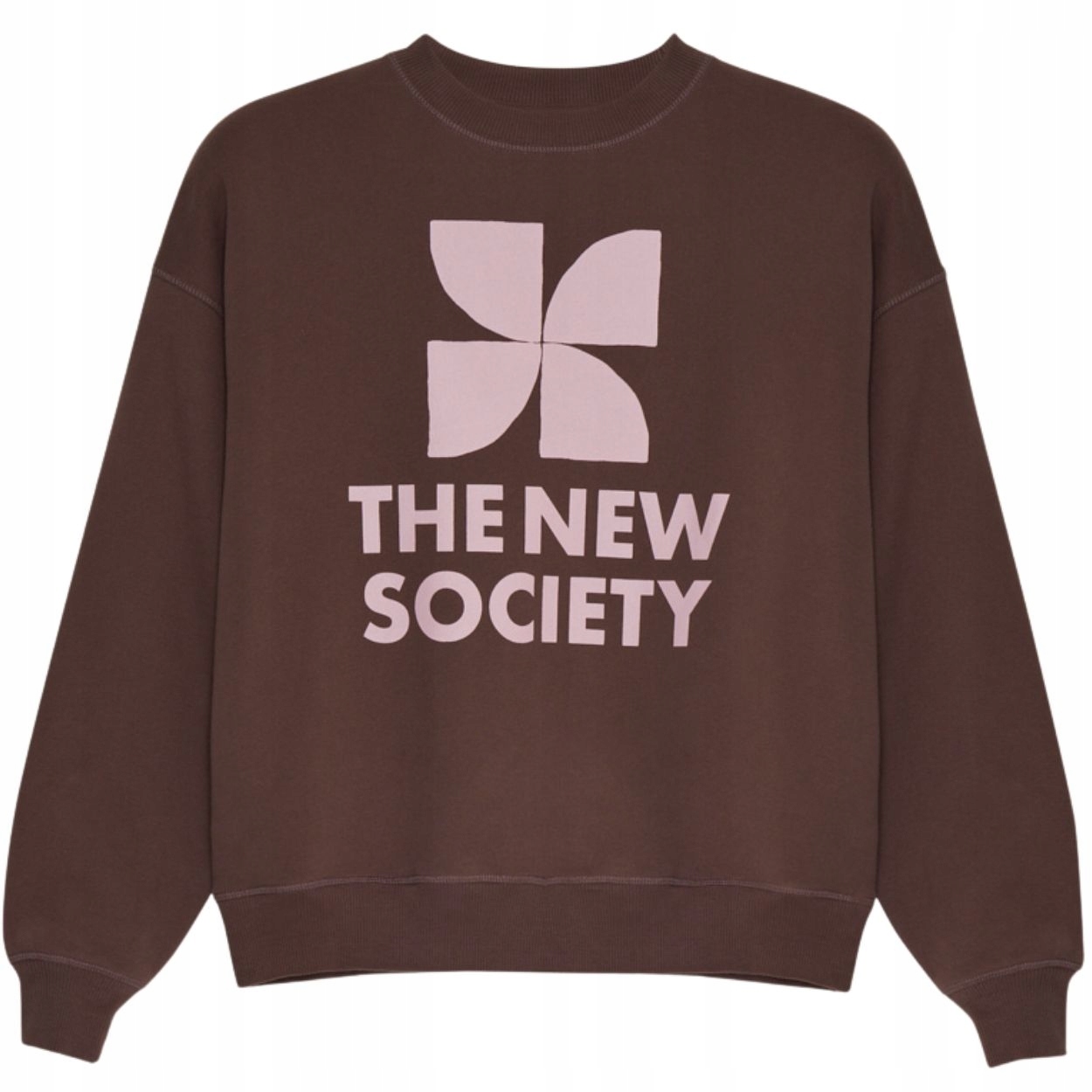Dámská Mikina s logem Tns Roast S Hnědá The New Society