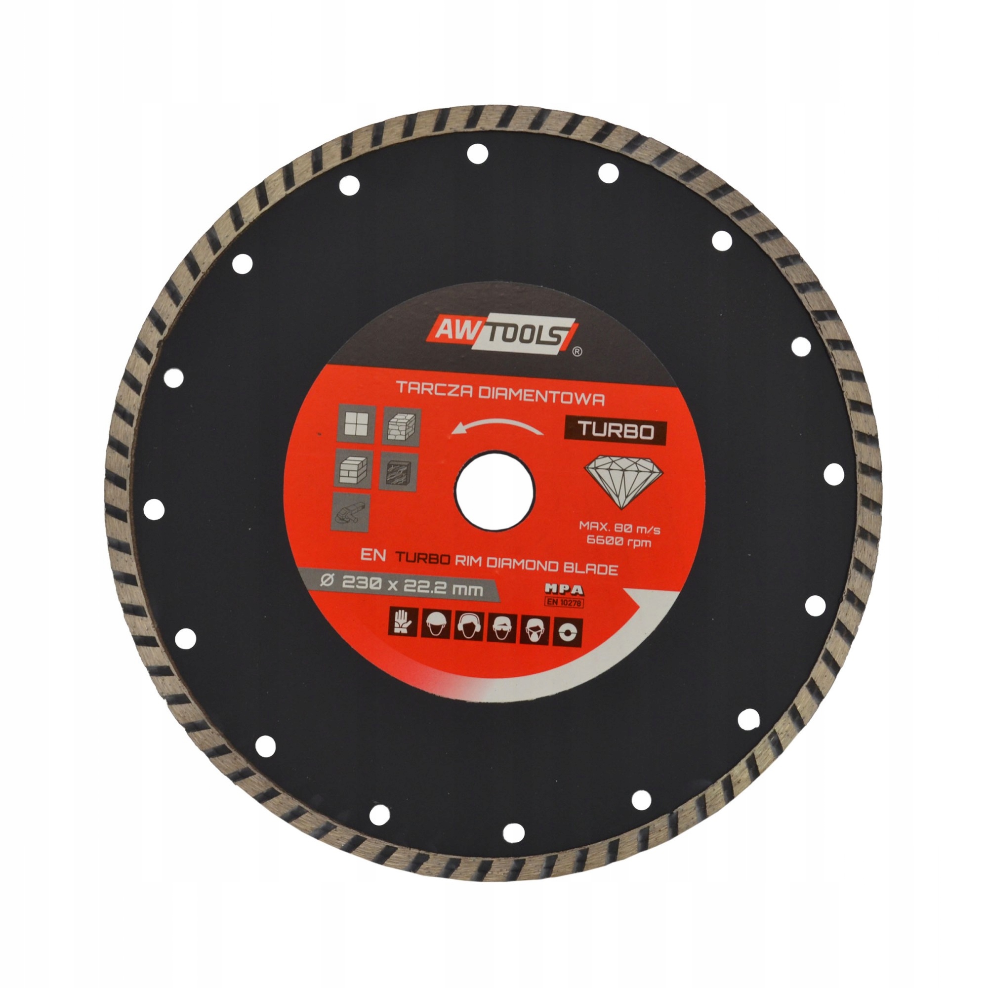 Diamantový kotouč 300x32-25.4-22.2 turbo