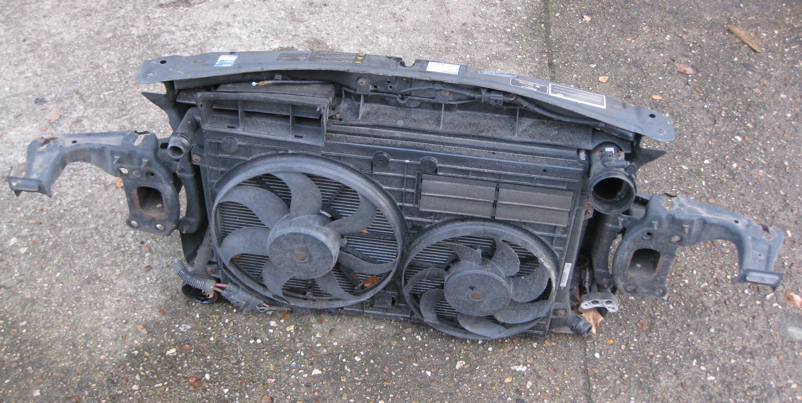 SKODA OCTAVIA bar, wall front radiator fans 1KO121251A