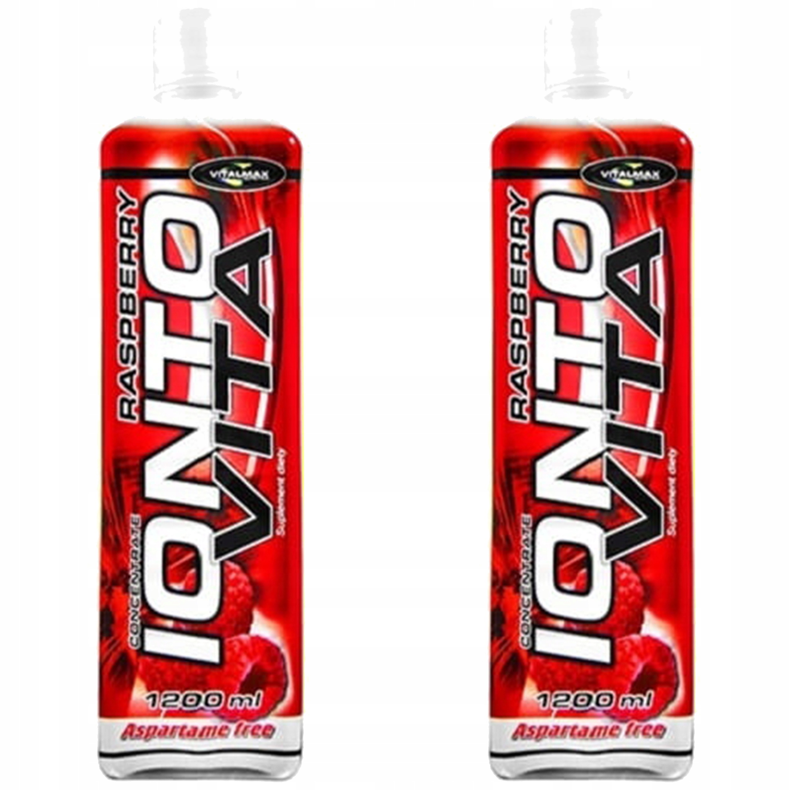 2x Isotonický nápoj Vitalmax Vitamin Drink 1200 Ml Elektrolyty L-karnitin