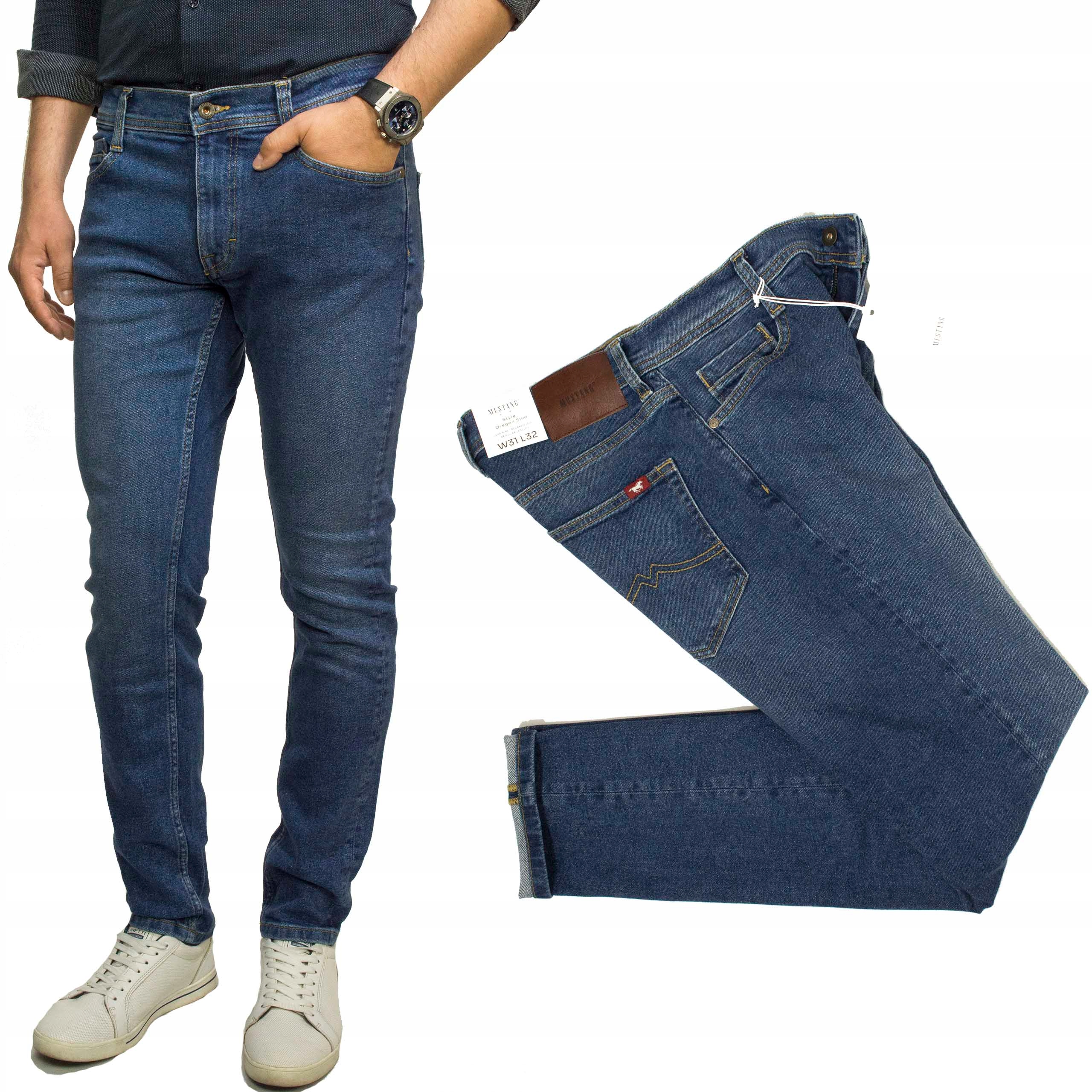 Mustang Oregon Slim 800 pánské džínové kalhoty W34 L30