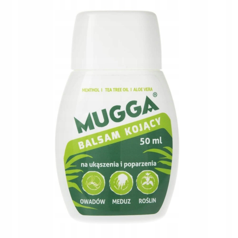 Mugga Zestaw - Balsam kojący + spray na komary Kod producenta MUG-SPRAY-9.5-BALSAM