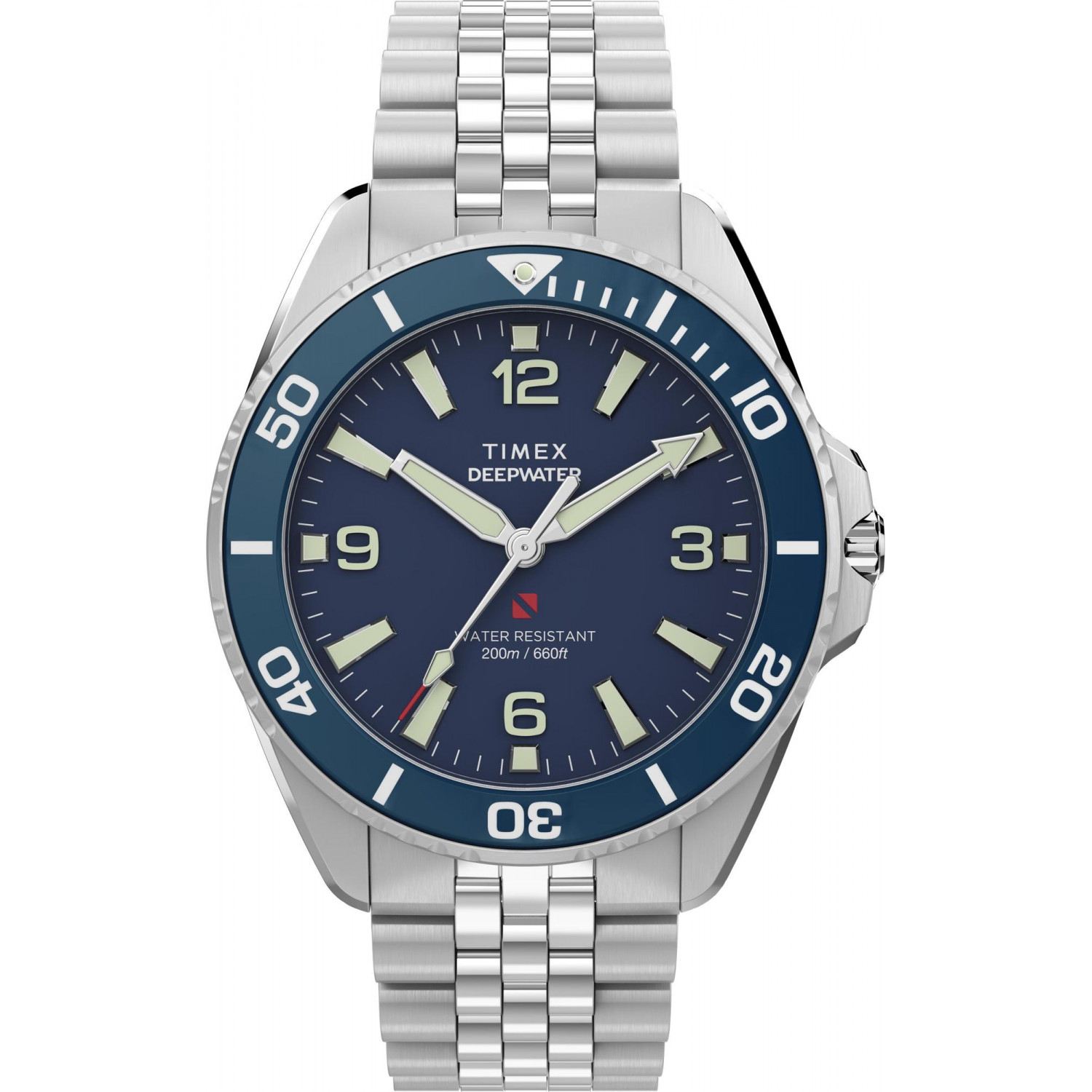 Pánské Hodinky Timex TW2Y64600 stříbrné