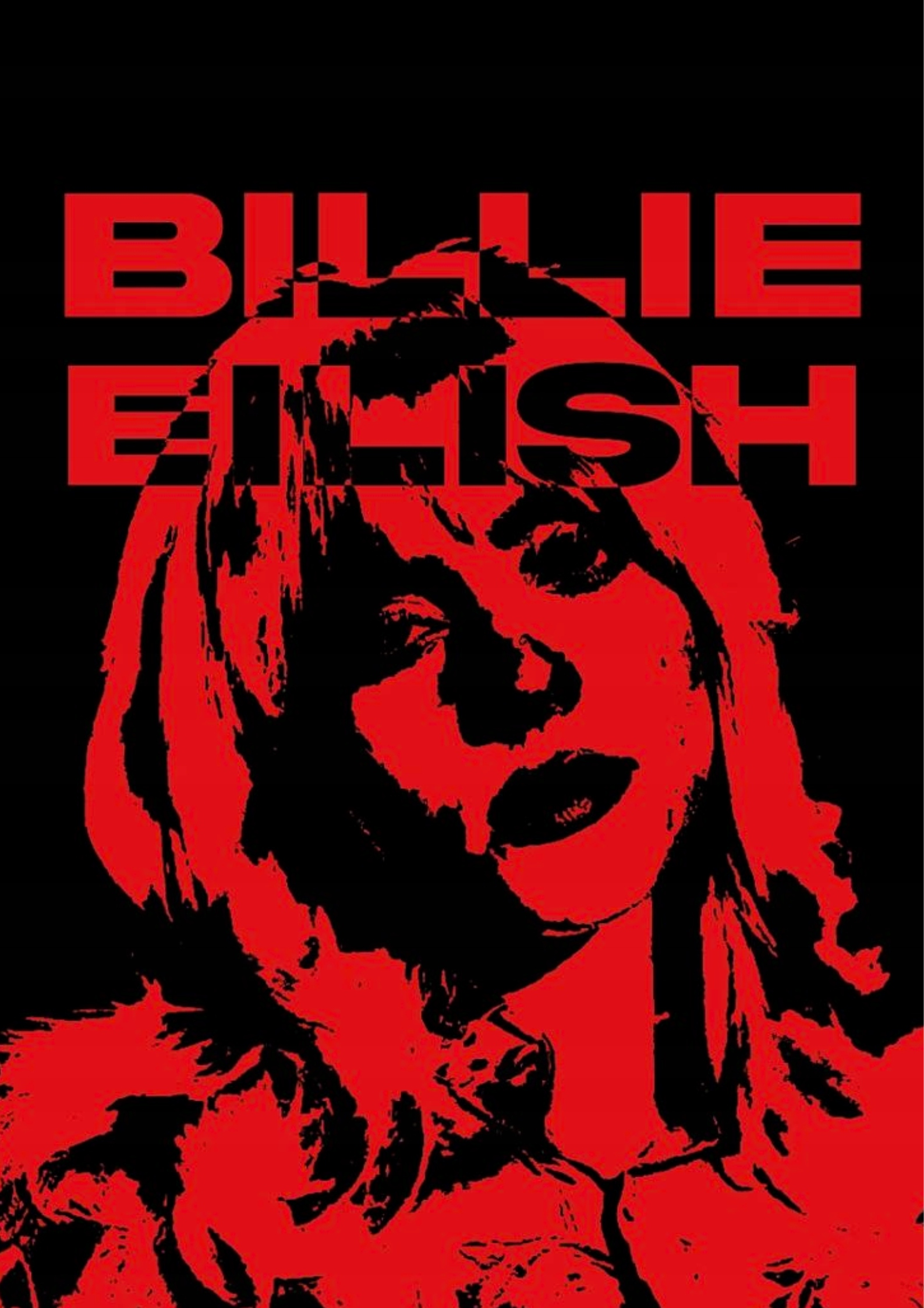 Plakat Billie Eilish 30x40 cm