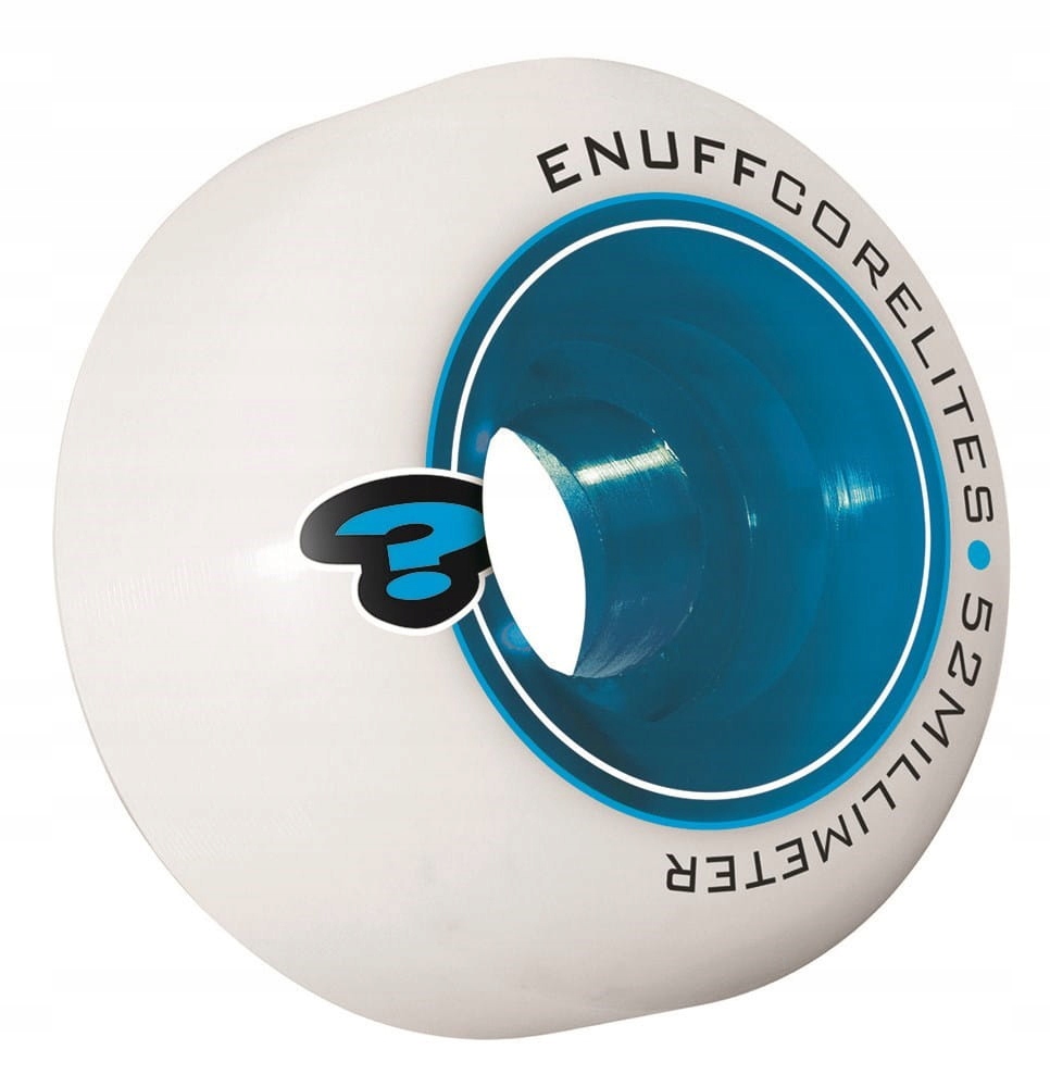 Kolečka Enuff tvrdá 52 mm 101A Corelites bílá/modrá 4 ks