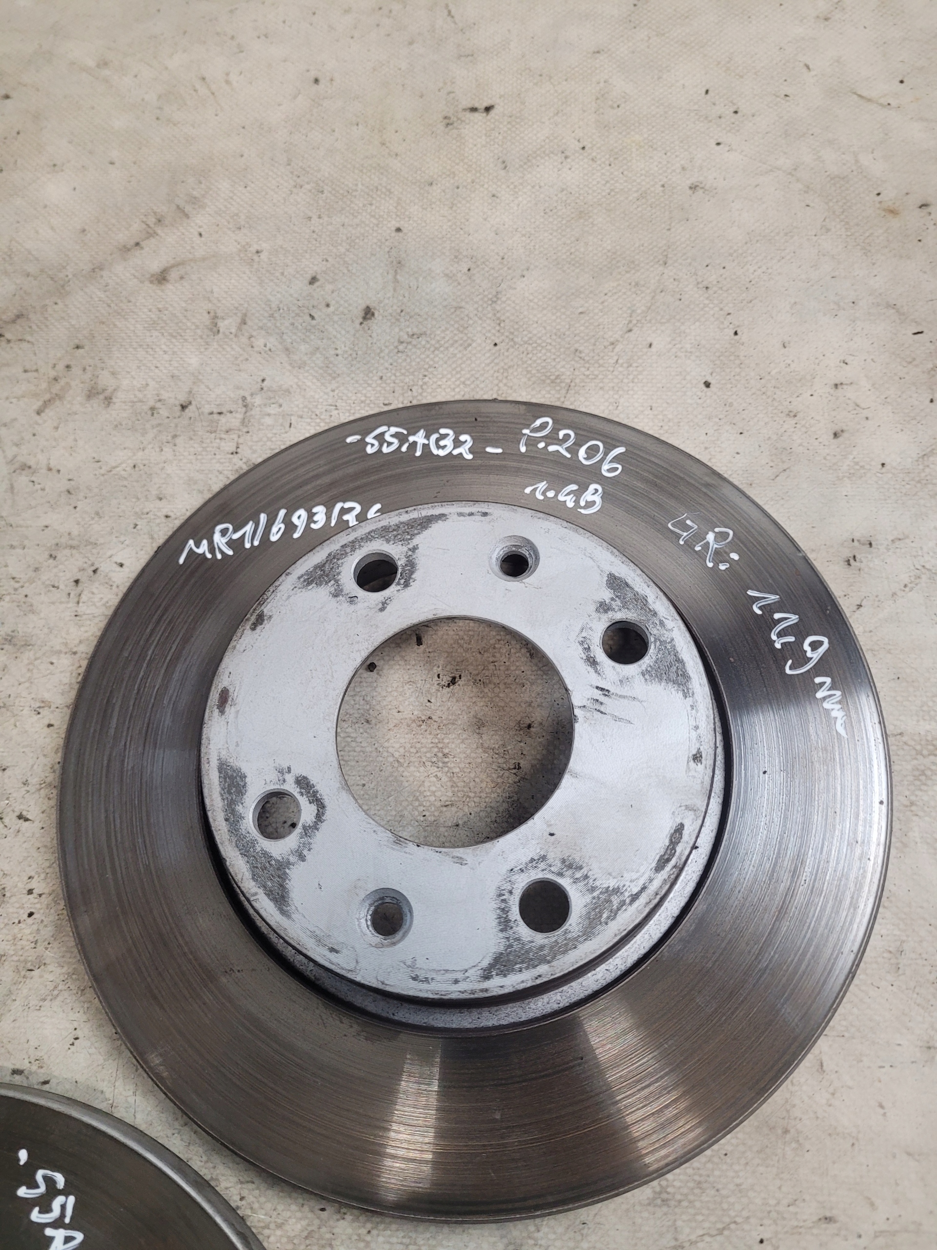 discs brake front FERODO DDF995 247MM PEUGEOT 206 SW 1.4B