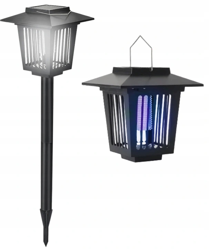 

Lampa Solarna Led Do Ogrodu Wbijana Owadobójcza