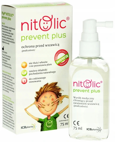 

Płyn Na Wszy I Gnidy Przeciw Wszawicy Nitolic 75ML