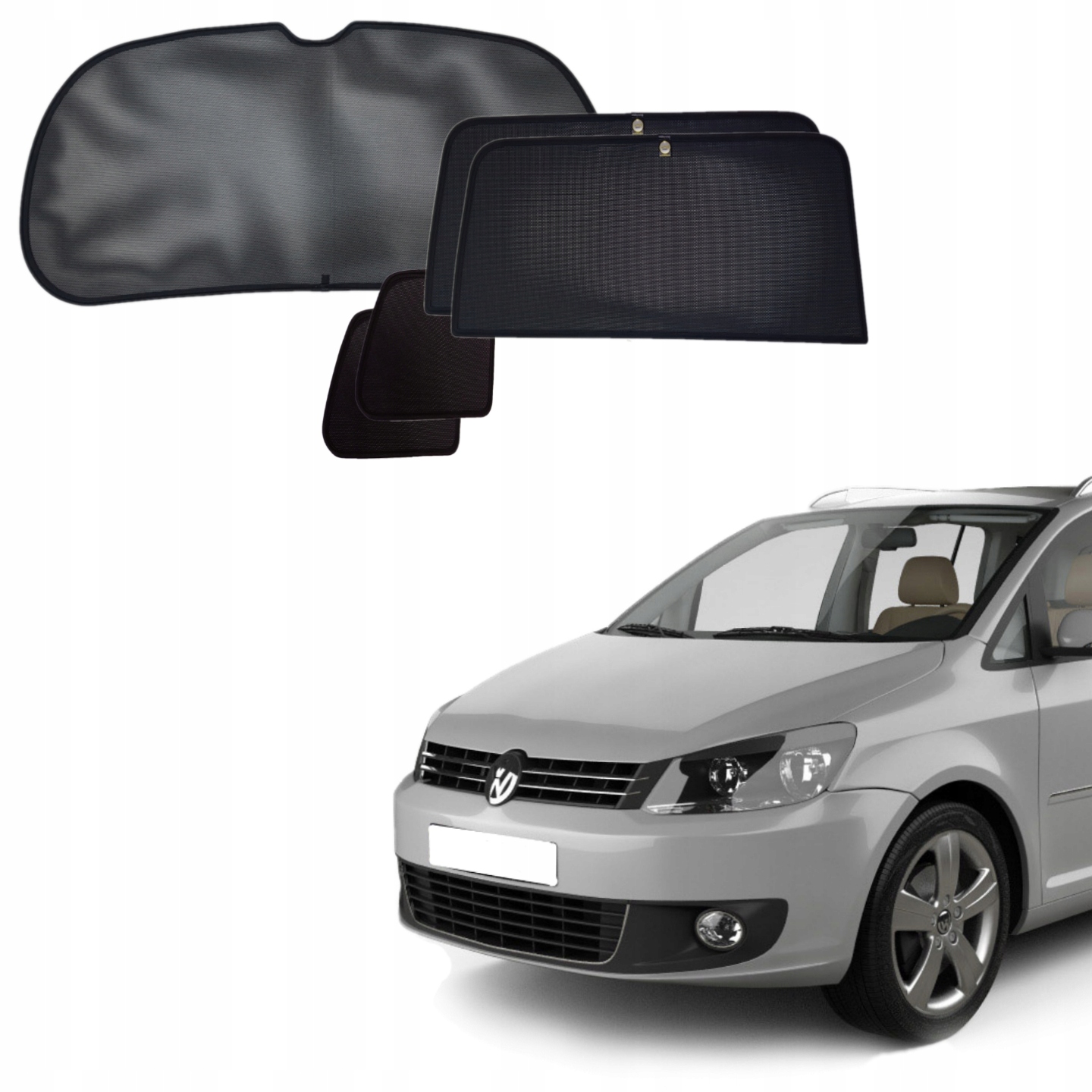 Kryty roletových krytů zatemňovacích skel přizpůsobené pro Vw Touran I 1