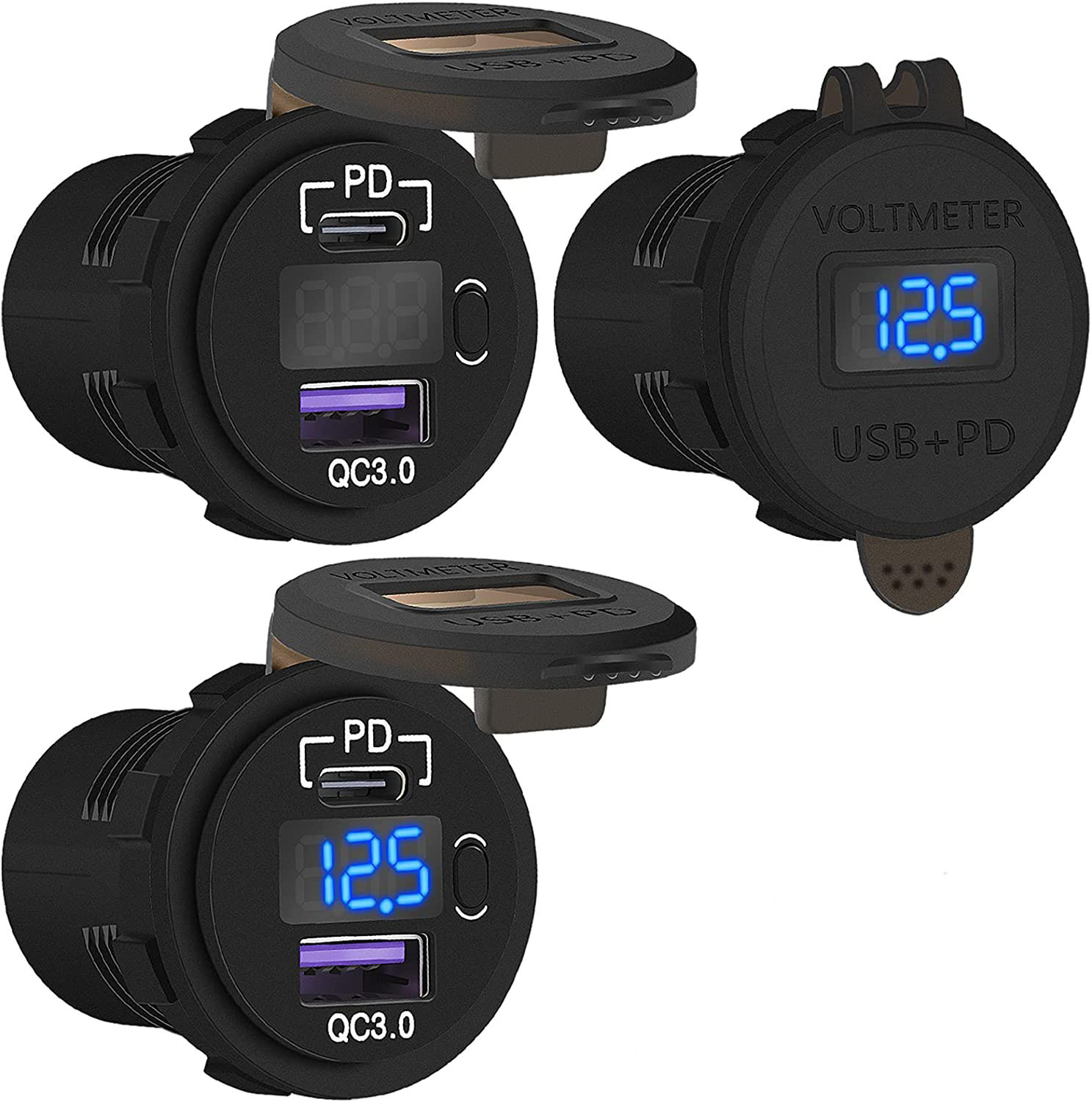 

Ładowarka samochodowa Szybkie ładowanie Qc Pd