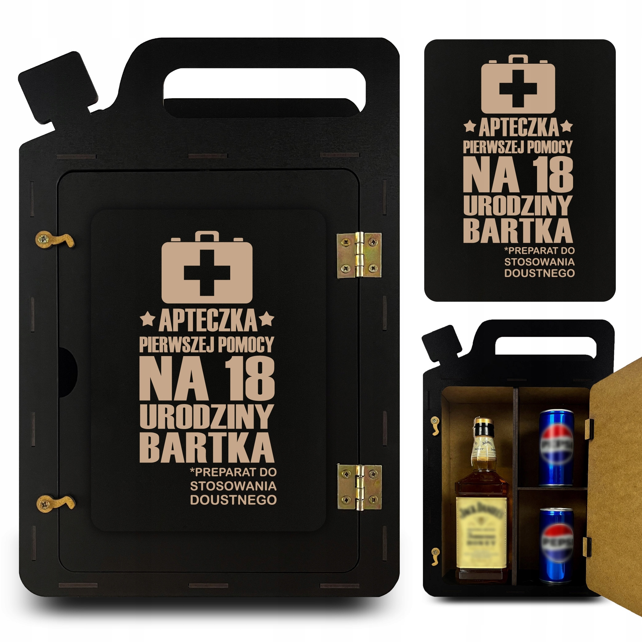 Kanister Barek Apteczka Pierwszej Pomocy Na 18 Urodziny Imię