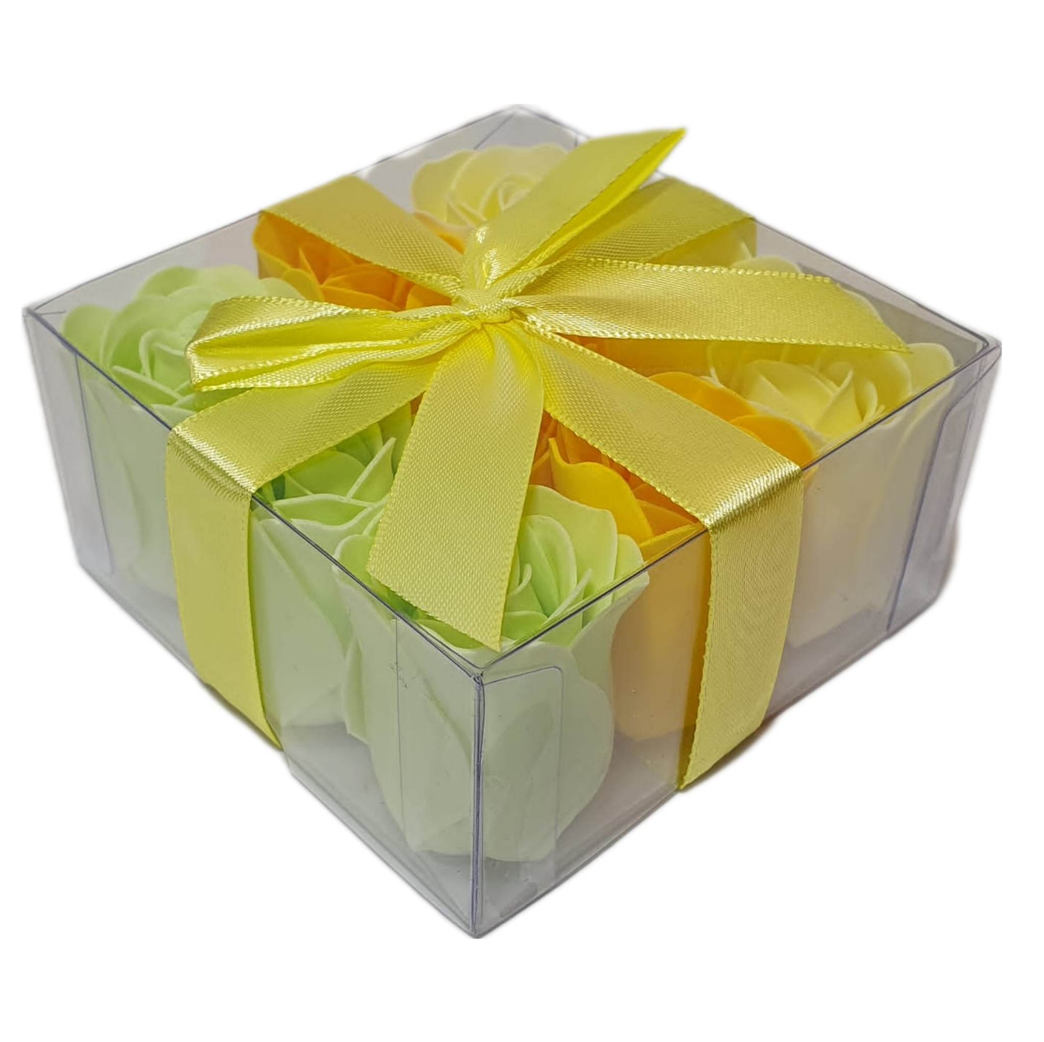 

Pachnący Flower Box z Mydlanymi Różami