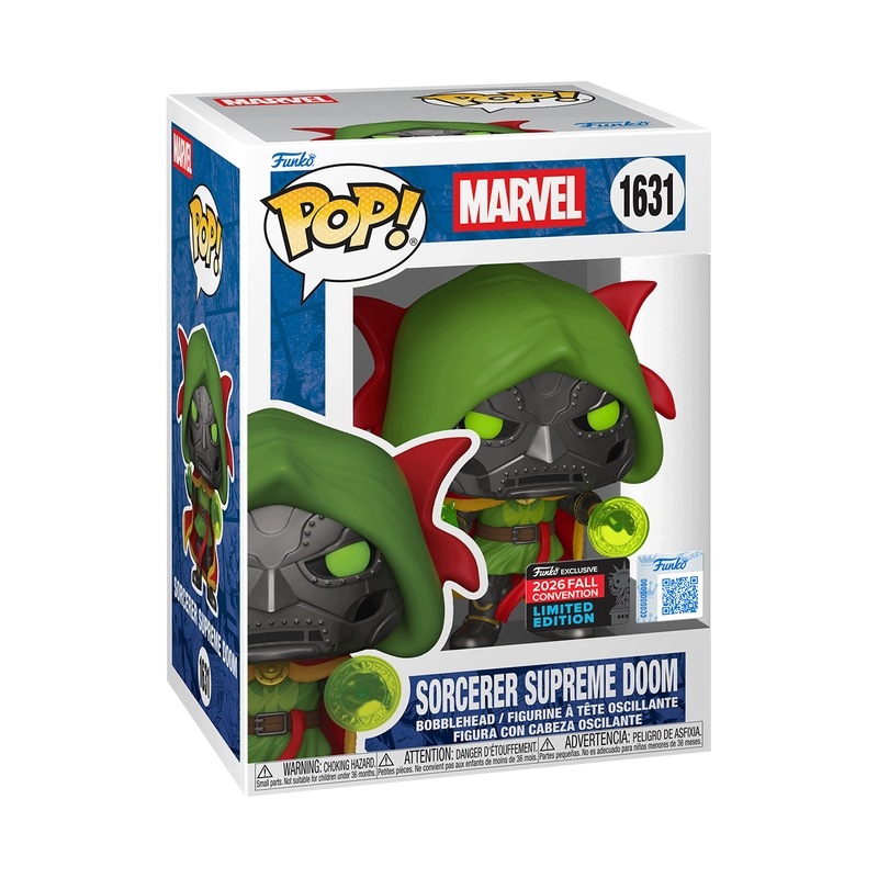 Funko Pop! Marvel – Sorcerer Supreme Doom #1631 (sběratelská figurka)