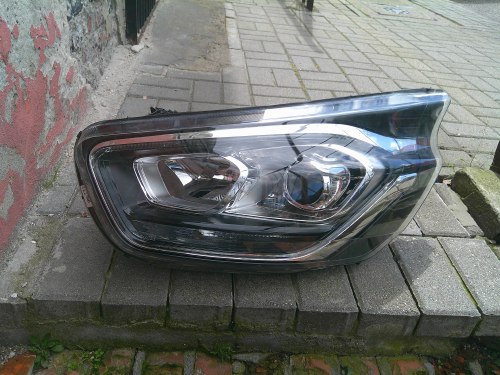 FORD TRANSIT CUSTOM LIFT 17+ SOCZEWKA Z LED LEWA PRZEDNIA LAMPA ORYGINAŁ