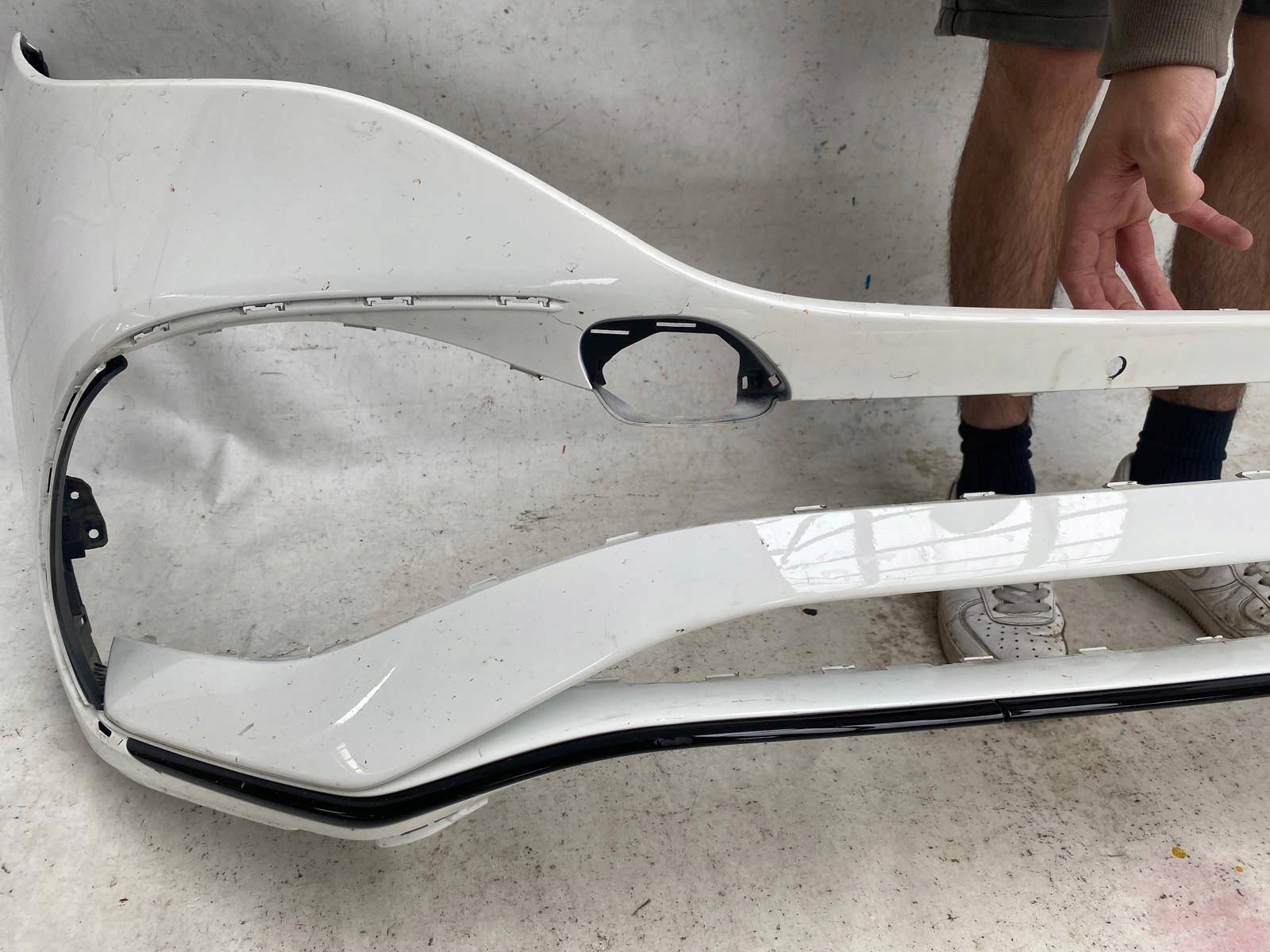 MERCEDES EQA W243 LIFT 23- bumper front front A2438856901