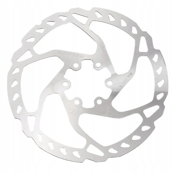 Shimano Disc Rotor Deore Xt Rt66 6 Bolts 203 Mm, Silver