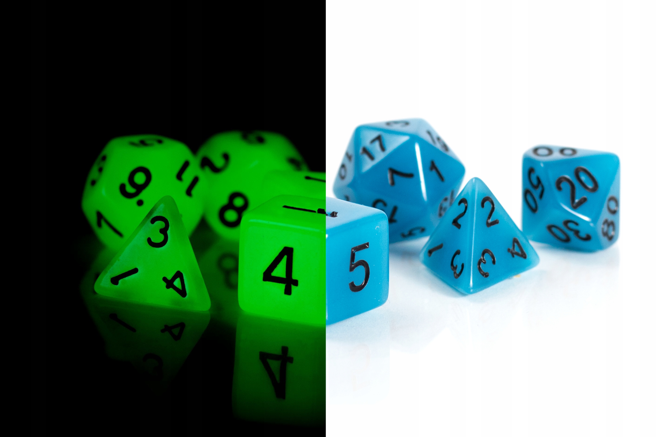 

Latarnia Nimfy Świecący Zestaw 7 Kości Kostek Rpg