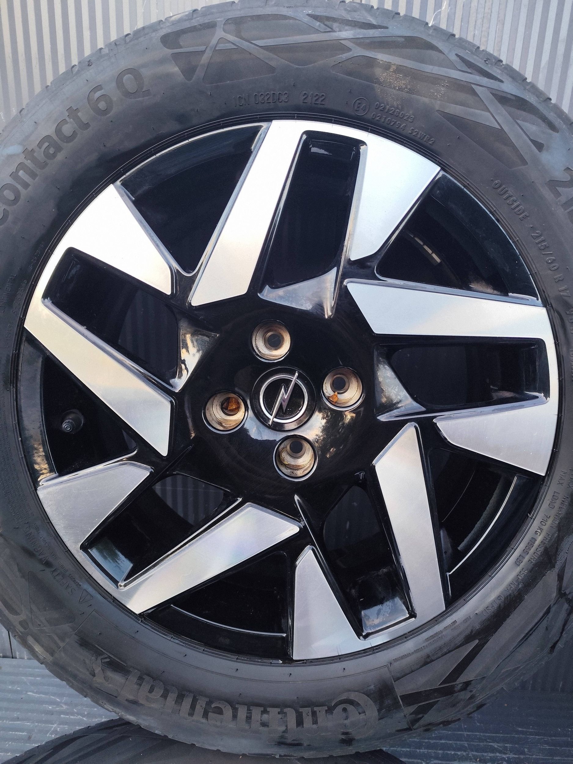 OPEL MOKKA II B wheels discs ALU 215/60/17 KOMPLET dismantling