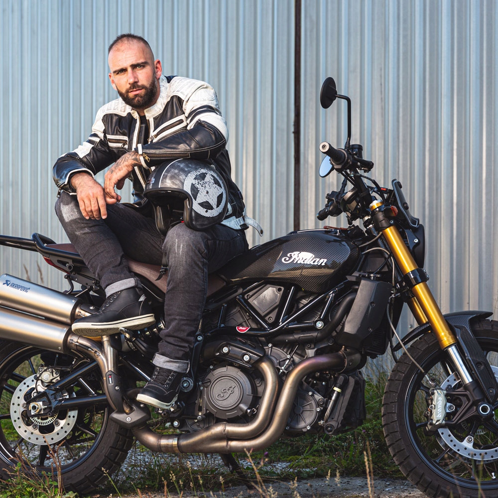 Kask motocyklowy otwarty W-TEC Angeric Star XL Waga produktu 1150 g