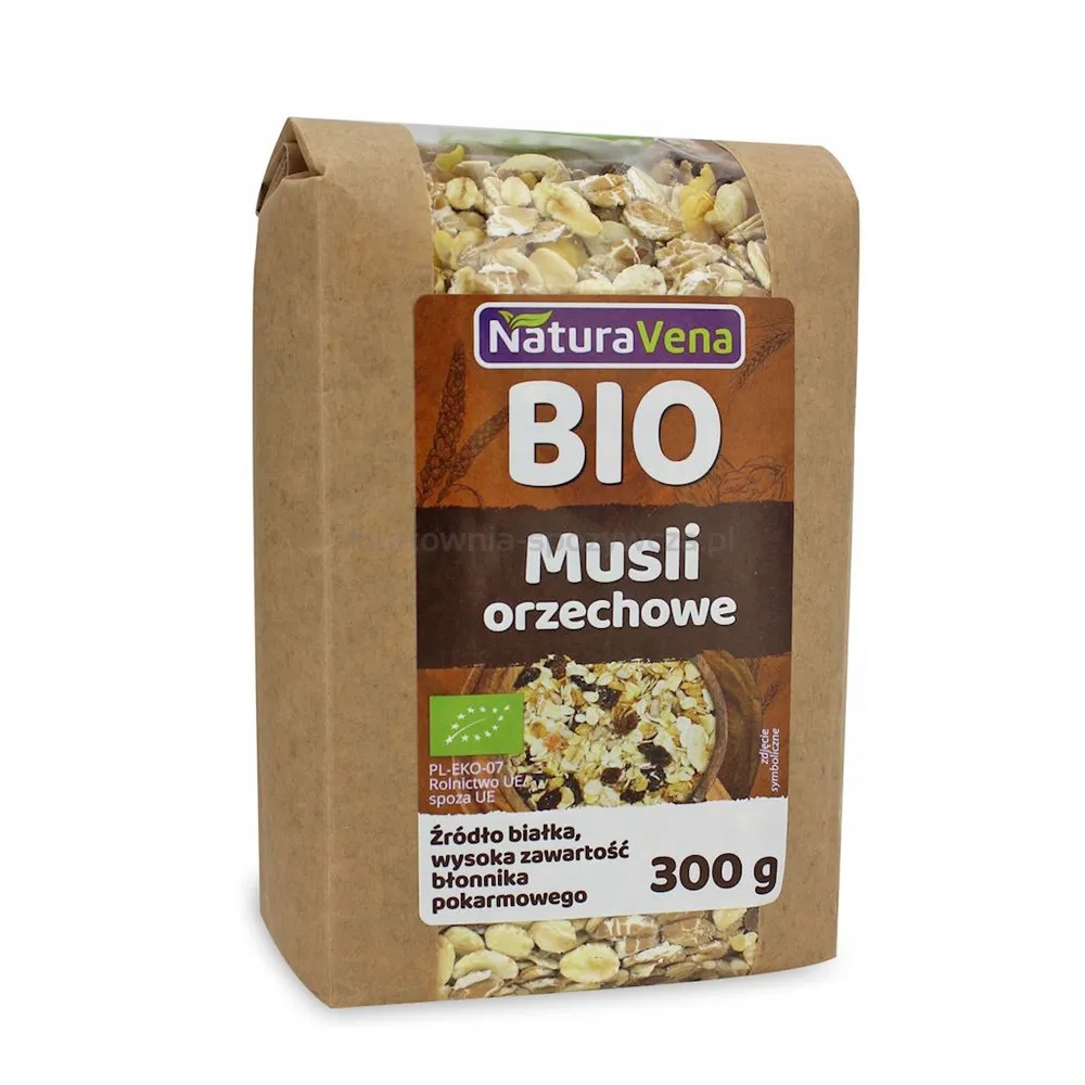 Naturavena Bio Musli ořechové 300 g