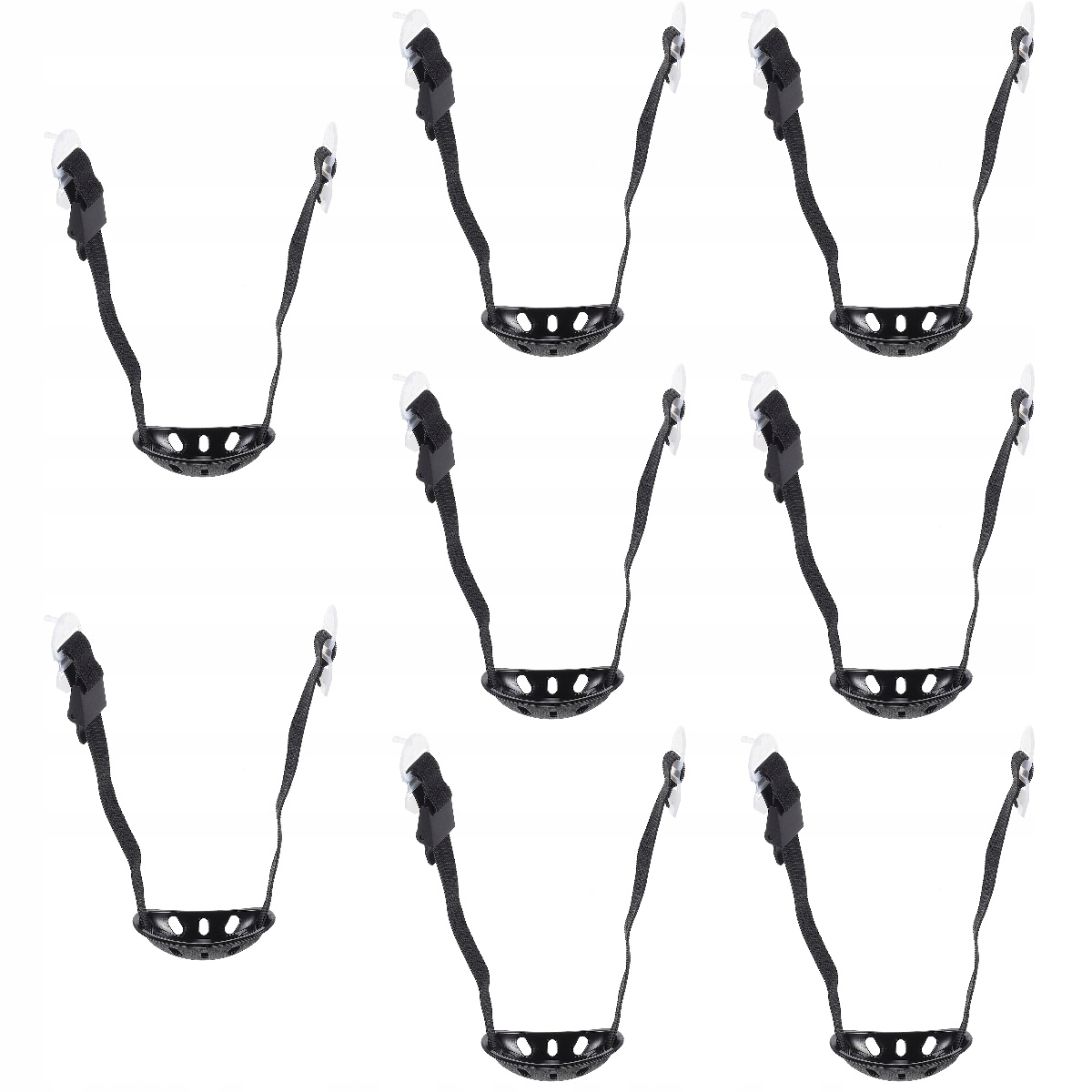 Profesjonalny kask z wyściółką podbródkową i paskiem podbródkowym Marka bez marki