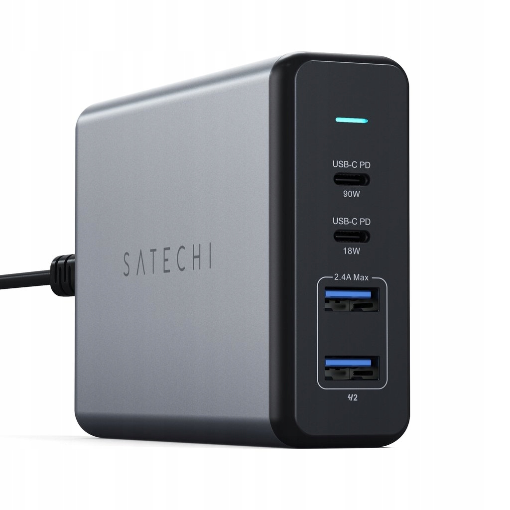 SATECHI Ładowarka Sieciowa 108W 2x USB-C PD 2x USB Stan opakowania oryginalne