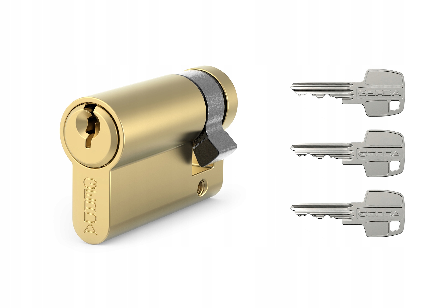 

Wkładka Gerda WKE1 Mosiądz Jednostronna 30/10