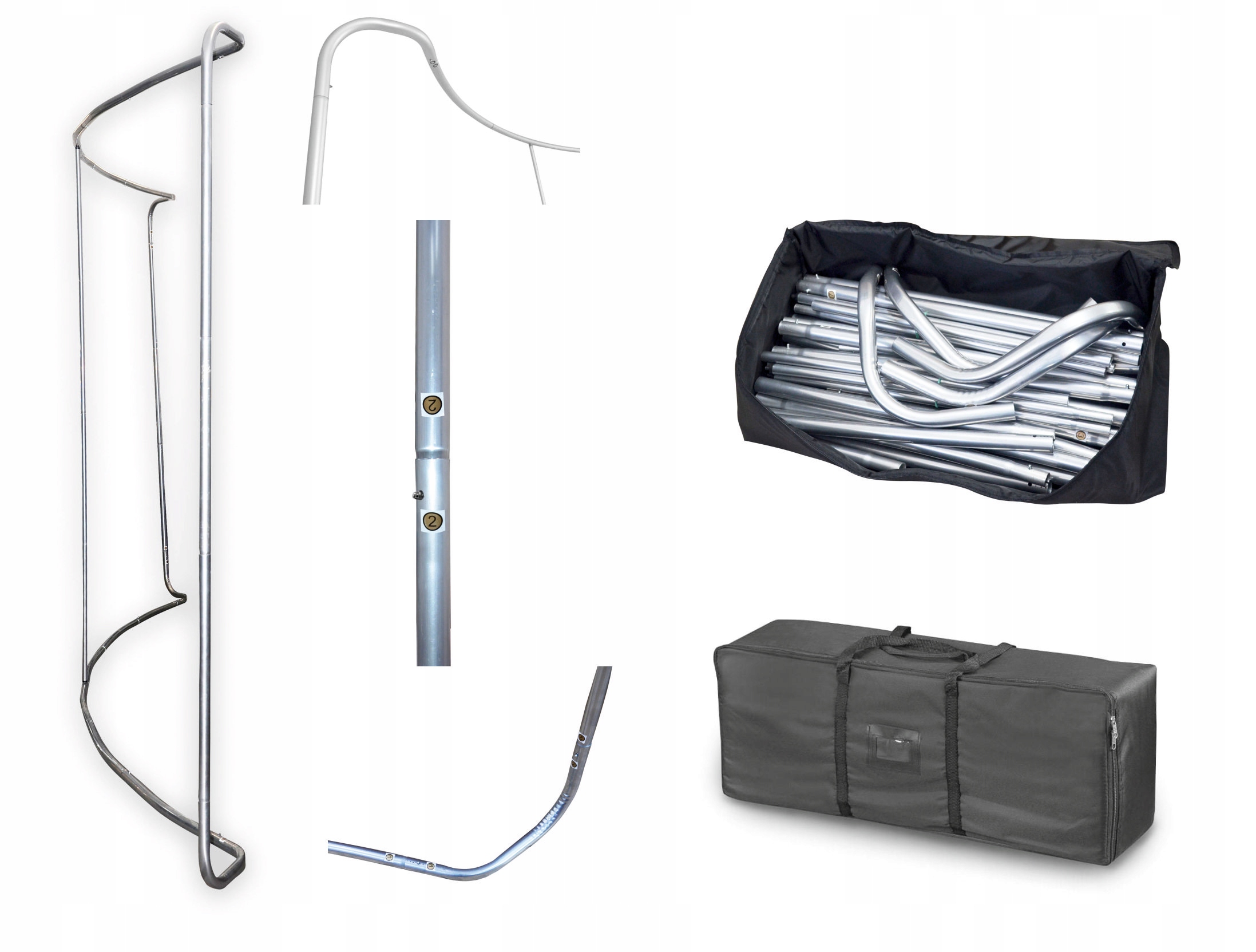 Ścianka Reklamowa Łukowa 530x230 Nadruk Projekt Marka Studioflag