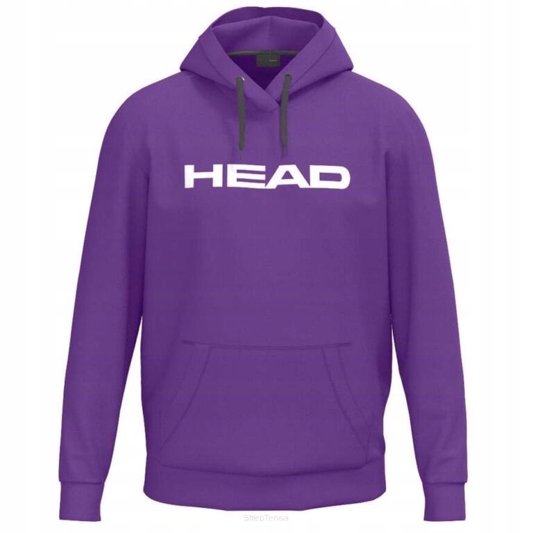 Bluza tenisowa Head Club Original Hoodie Men fioletowa XL