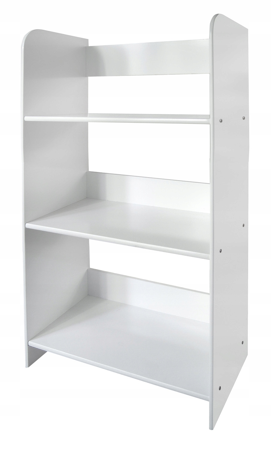 Regał Prosty Leomark 50x25x102,5 cm biały na ksiązki, zabawki, akcesoria
