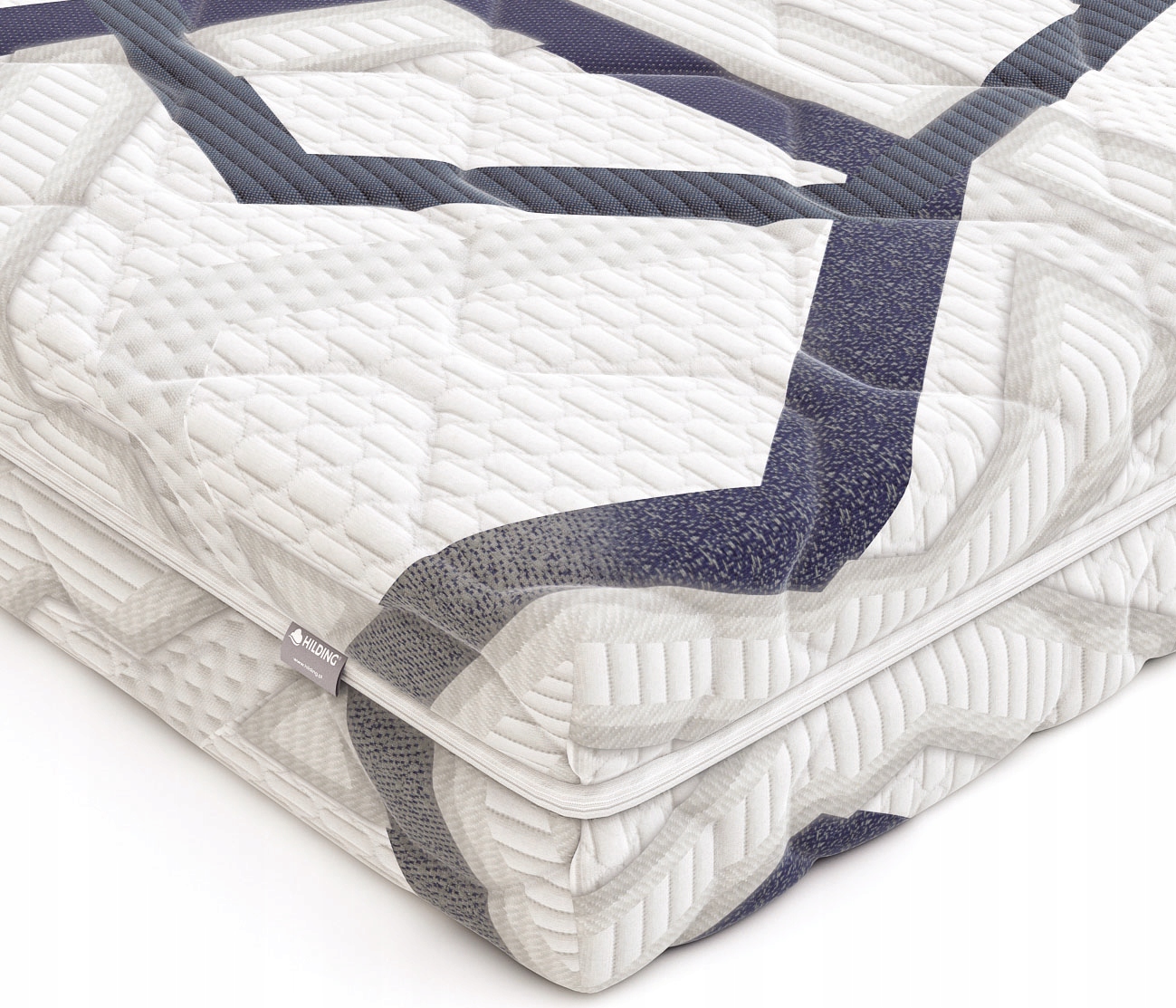 Materac dziecięcy HILDING Funky 120x200 +pokrowiec Wysokość materaca 15 cm