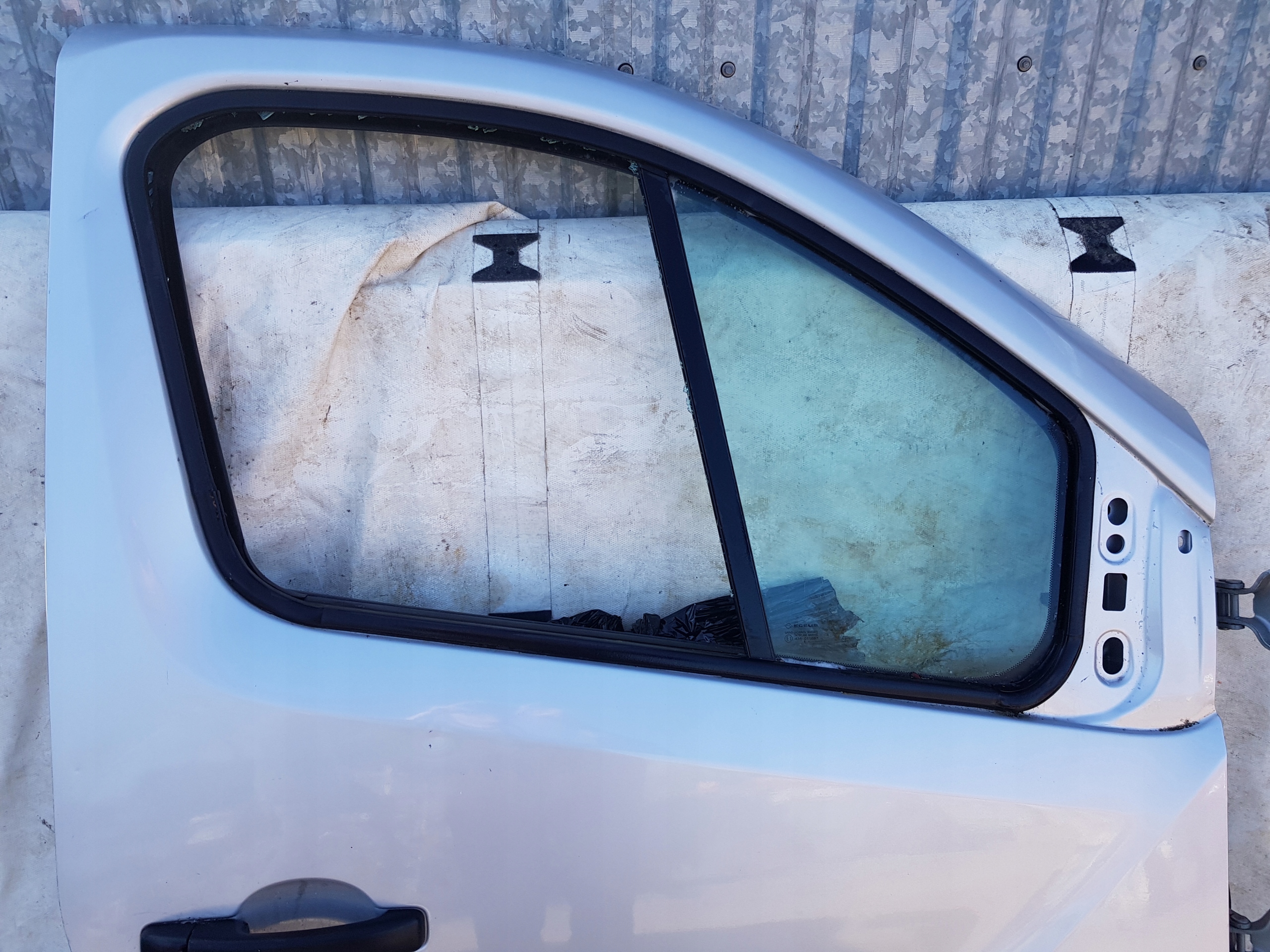 TRAFIC III VIVARO B TALENTO door front front right silver KOMPLET