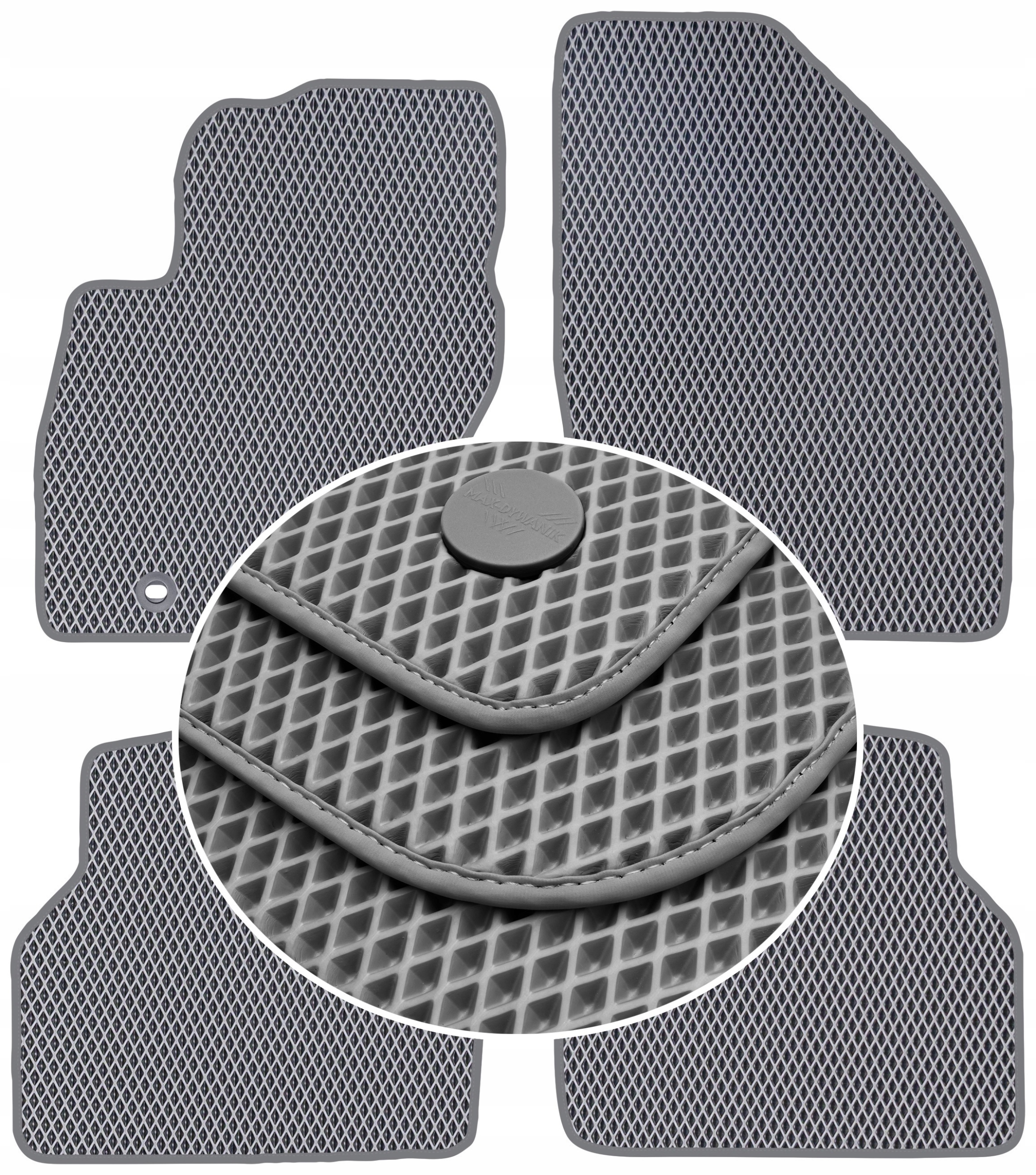 Ford Focus II 2004-2007 Koberce Eternity Šedé