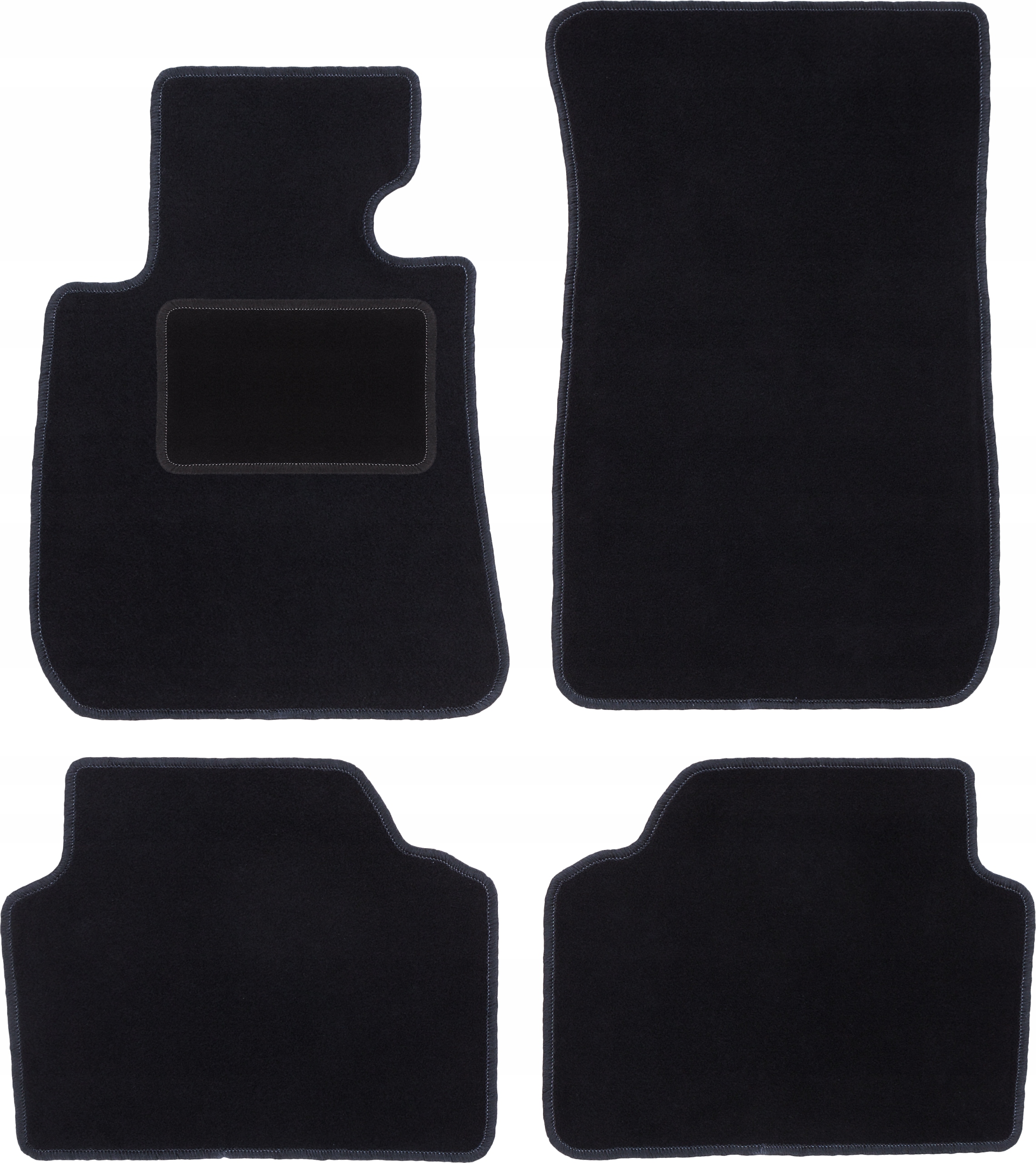 

Dywaniki welurowe czarne Basic do Bmw 3 E91 05-12