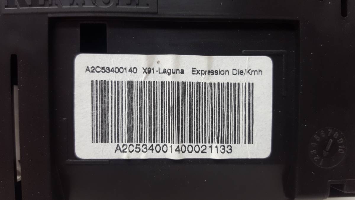 LICZNIK RENAULT LAGUNA III 2.0 DCI 248106617R EU Typ samochodu Samochody osobowe