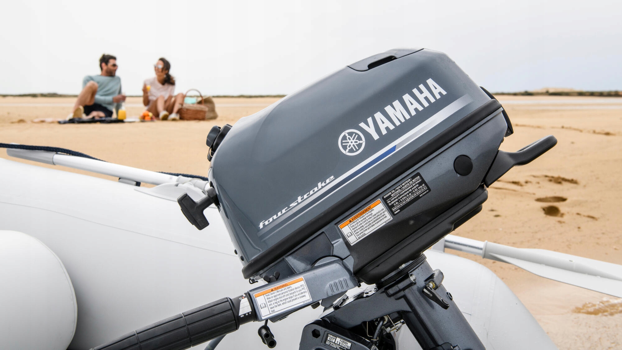 Silnik zaburtowy Yamaha F4BMHS Dealer W-wa Rodzaj zbiornika paliwa zewnętrzny zintegrowany