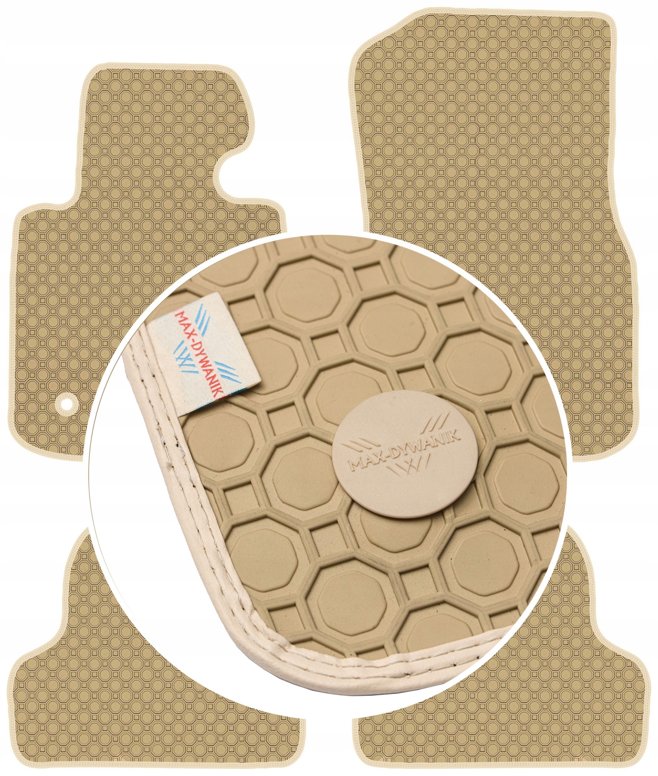 Bmw 4 F32 Coupe 2013-2020 Koberce Béžové