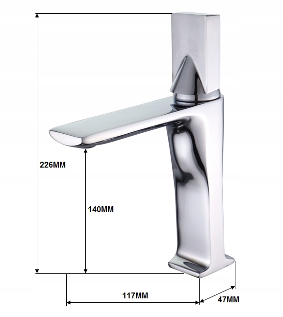 BATERIA UMYWALKOWA ROYAL CHROMOWANA RETRO Marka Royal Sanitary