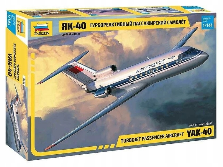 1:144 Yak-40 Regionální Jet Jak-40