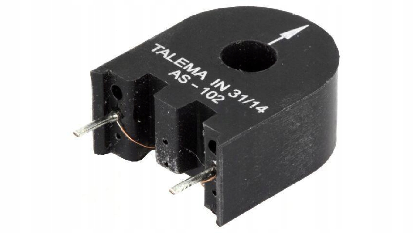Przekładnik prądowy AS R 4,5 100mH 75mA W 9,53mm Ø 5mm AS102