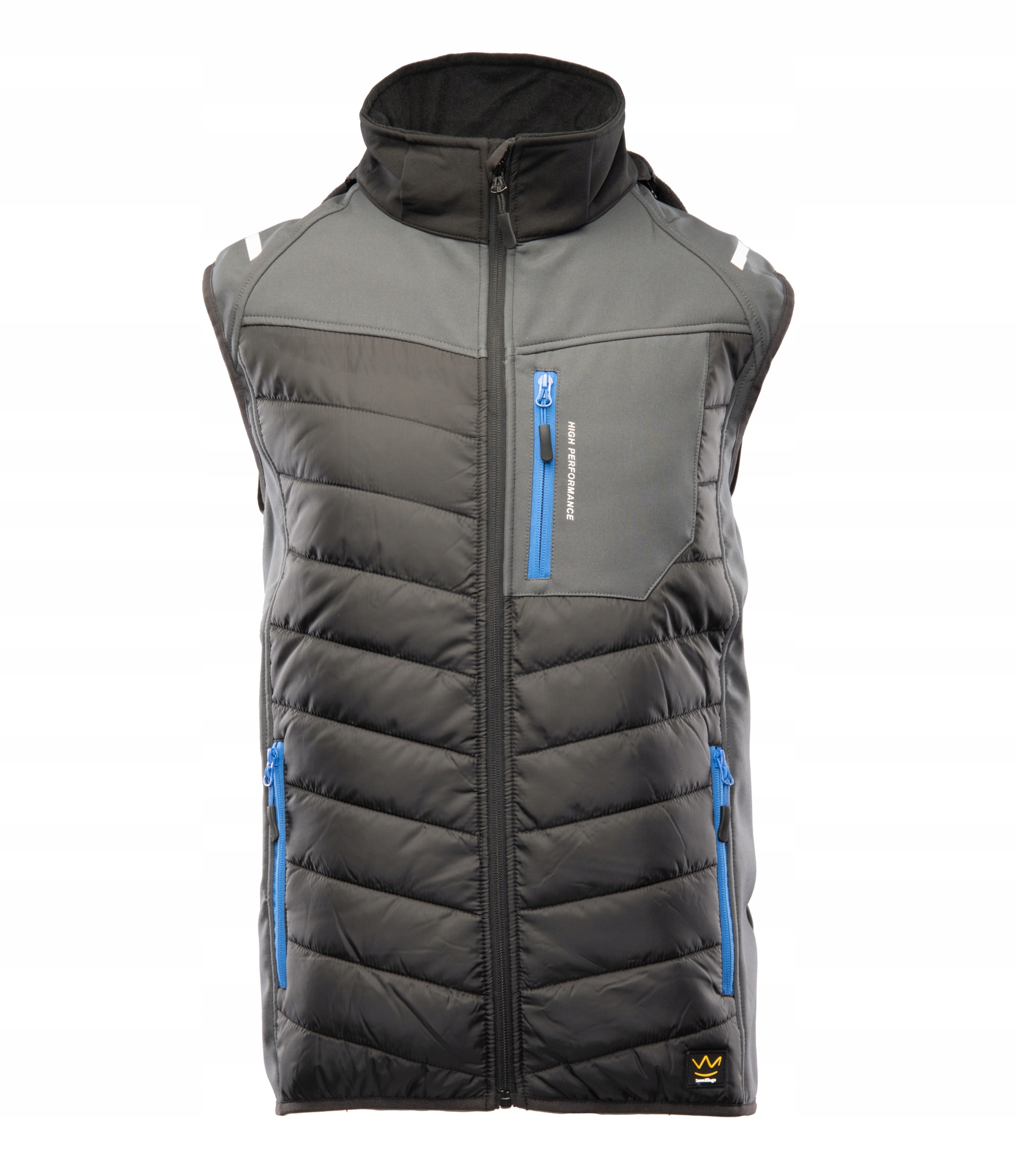 Kamizelka ocieplana Seven_kings Topaz Softshell Stal rozmiar L