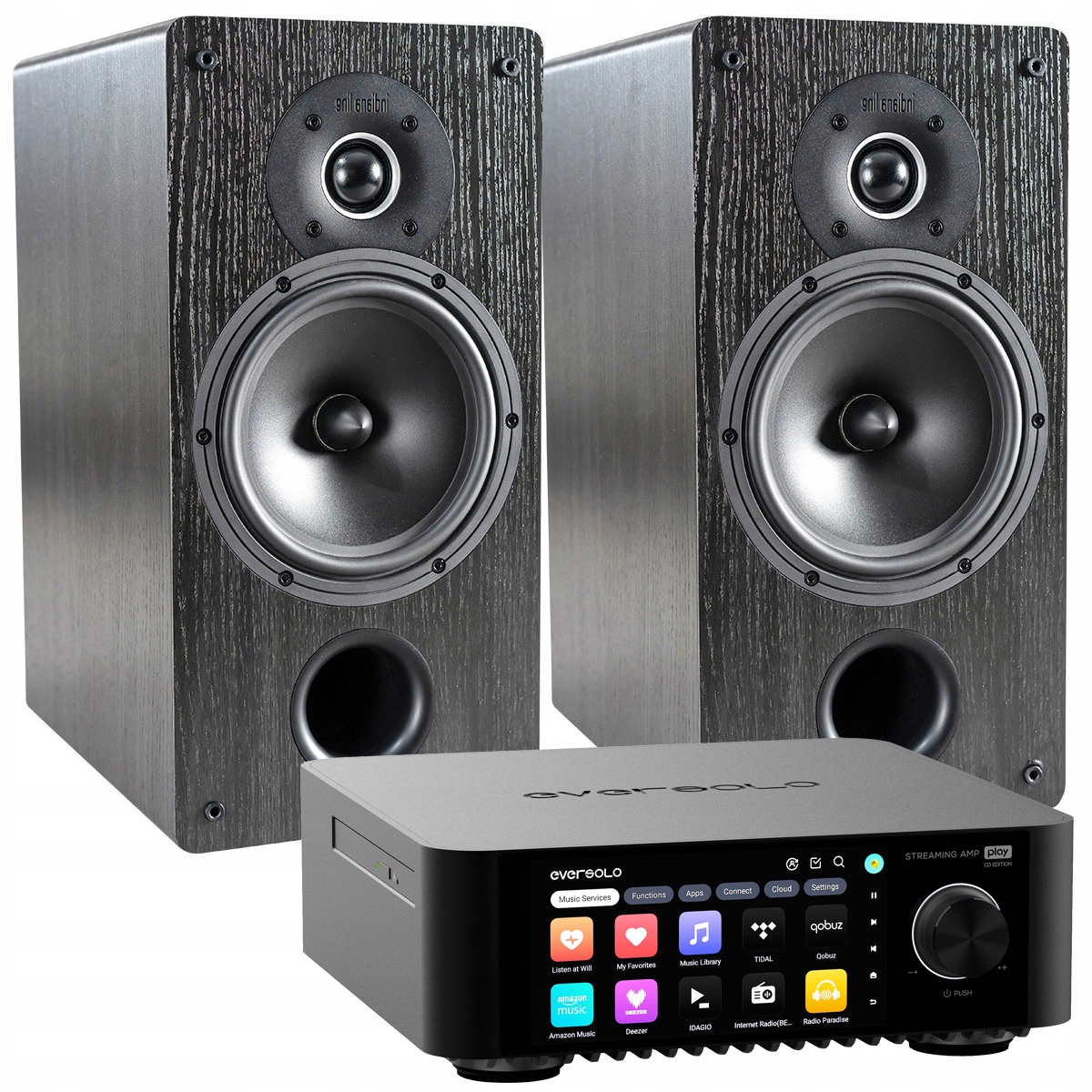 Indiana Line Tesi 261 EverSolo Play CD Stereo Streaming Wi-Fi Zosilňovač