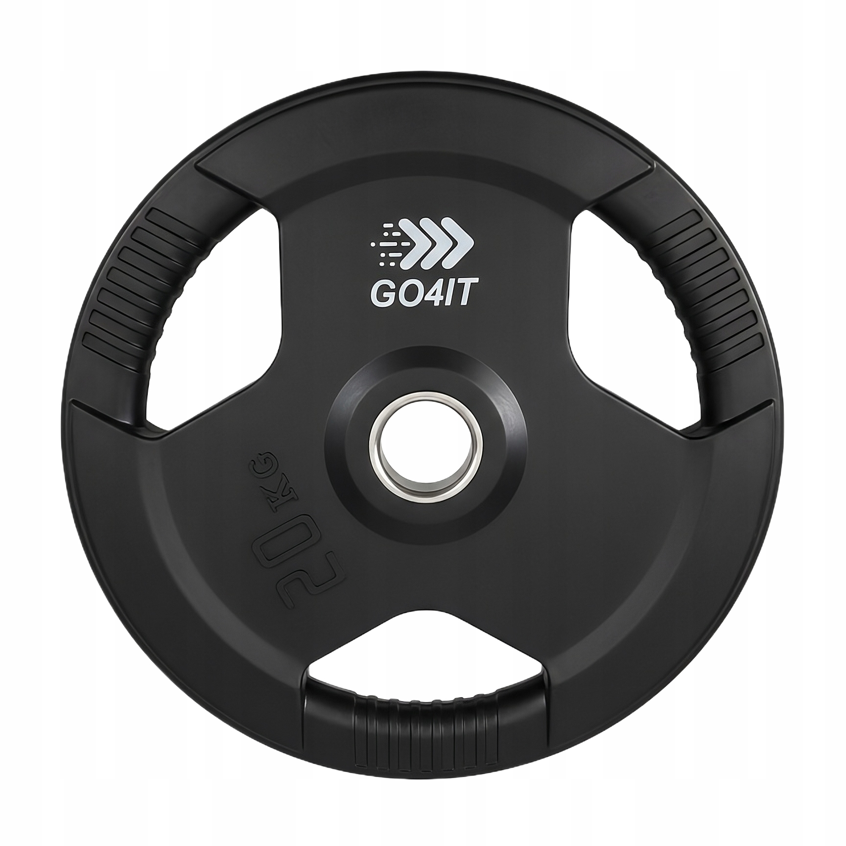 Obciążenie Olimpijskie 20 kg 51mm Żeliwne Guma Kierownica GO4IT