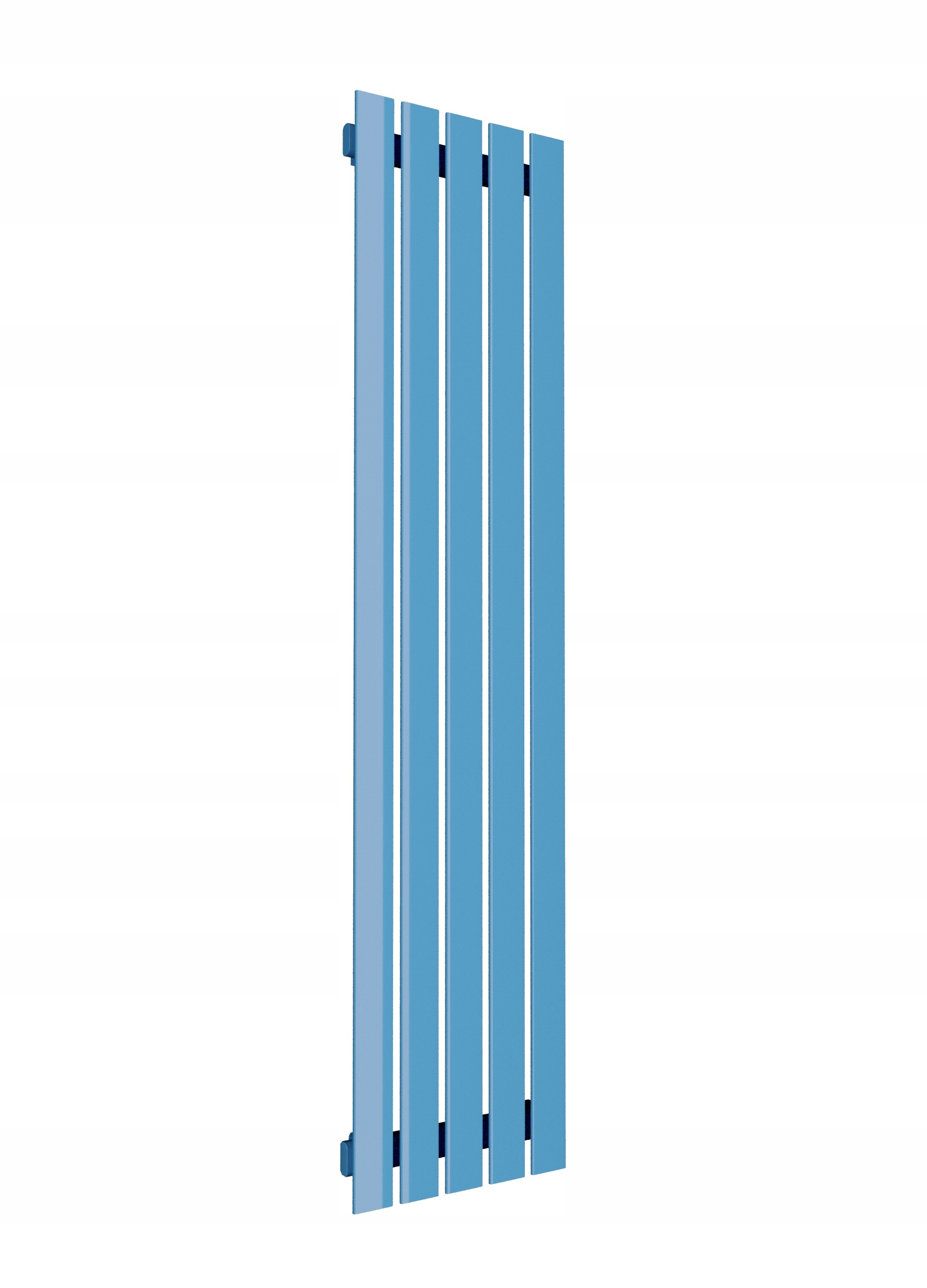 Dekoratívny radiátor s panelom 120x38 Modrý