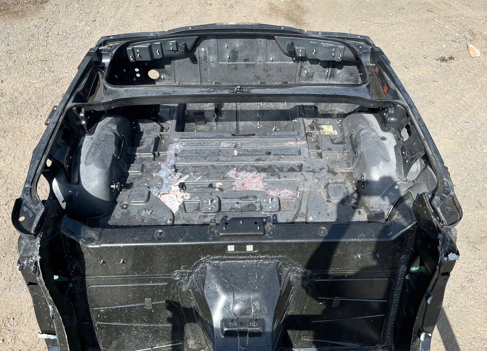 sump rama boot rear part Chevrolet Corvette C7 Cabrio 2014