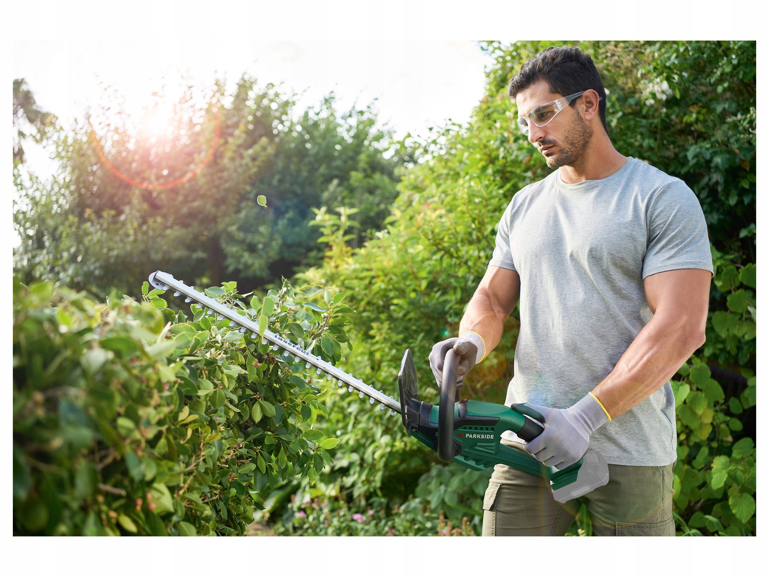 Акумуляторні кущорізи 20 В, PARKSIDE PHSA 20-Li B2 Марка Parkside