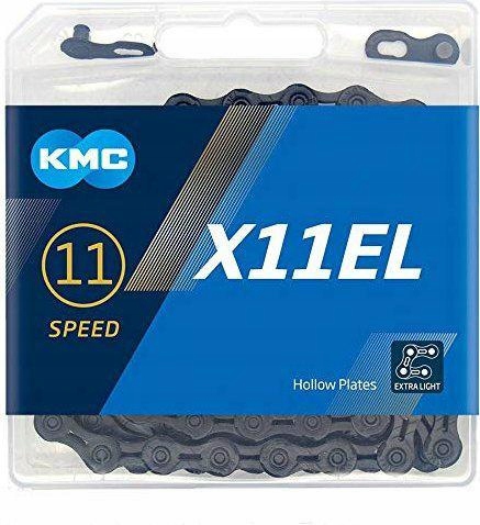 

Łańcuch Kmc X11 El Black Tech x118 box