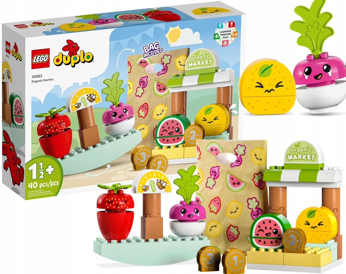 stavebnice Lego Duplo Ryneček Bio 10983