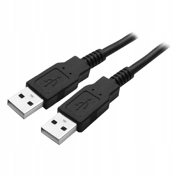 Kabel Usb 2.0, Usb A M Usb A M, 1.8m, czarny